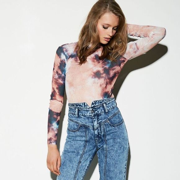 Bardot • Mesh tie dye top - Picture 3 of 5